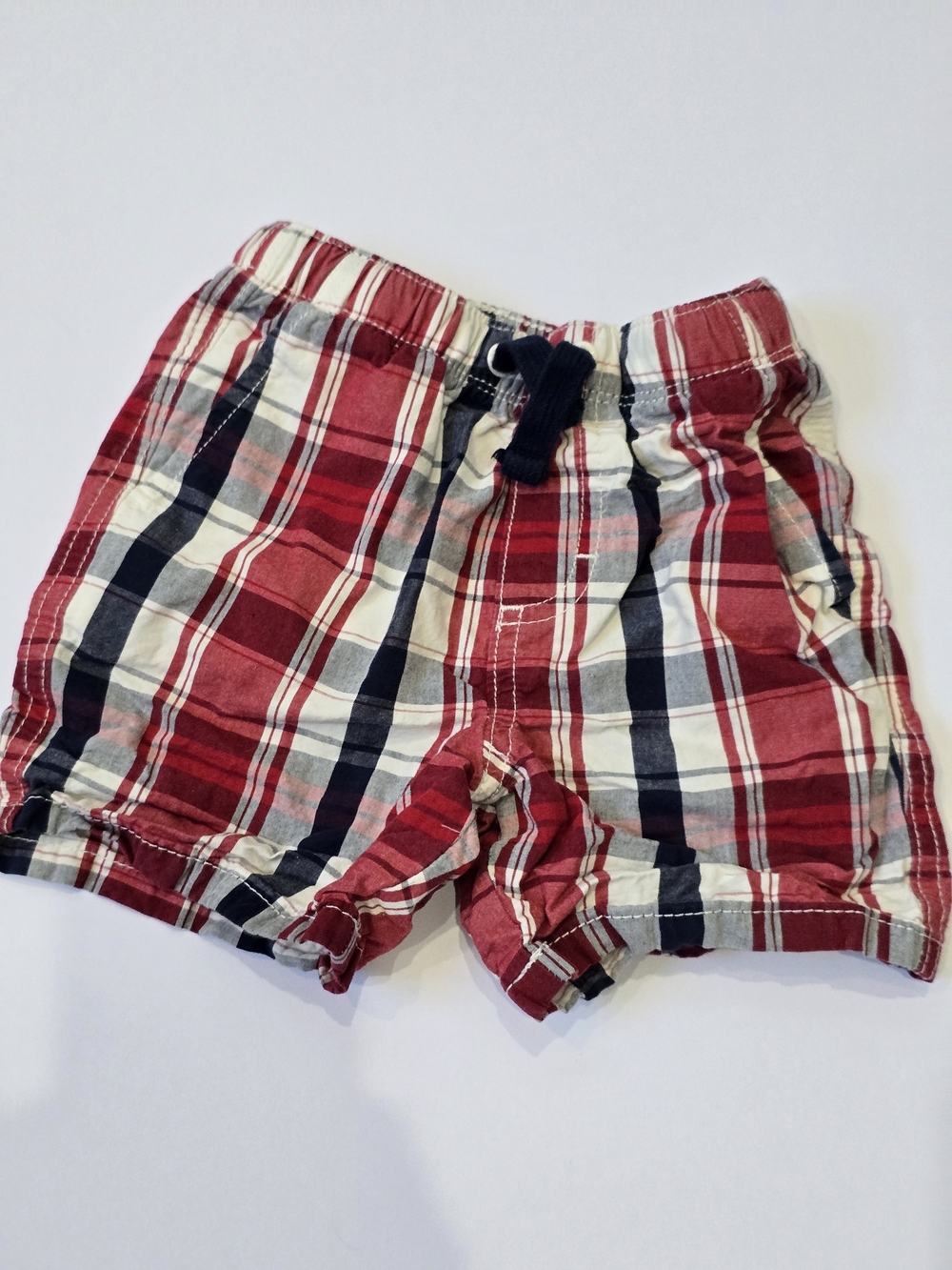 Gymboree 3T Americana Cotton Shorts Red White Blue
